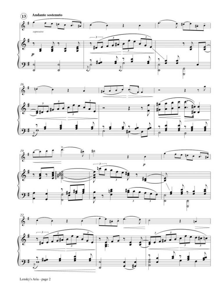 Lensky's Aria